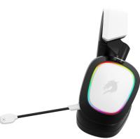 GameBooster WBH23W Nemesis PRO RGB Wireless 2.4G+BT Beyaz Oyuncu Kulaklığı